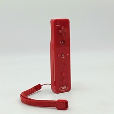 Controller Wii Motion Plus Nintendo Wii Telecomando Red/Rosso Buone Condizioni