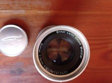 Leica , Leitz Elmar 90 mm F.4 M Completo Di Tappo Anteriore