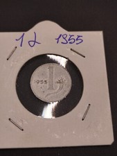 N 180 1 LIRA 1955 CORNUCOPIA E BILANCIA - ITALIA