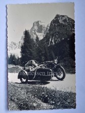 MOTO SIDECAR BMW 1953 vecchia cartolina 5