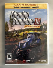 Farming Simulator 15: Gold Edition (PC, 2015) CIB Completo