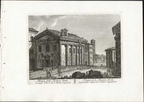 Tempio della fortuna virile - tempio,