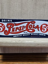 Calamita armadietto frigorifero vintage 1991 Pepsi Cola 5 centesimi da collezione
