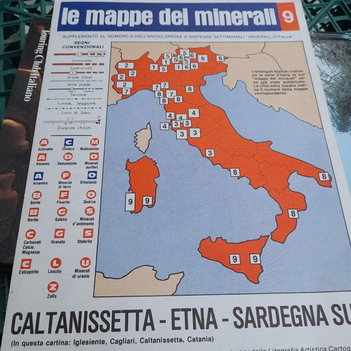 Mappe dei minerali - le,