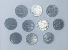 5 lire delfino 1954 Lotto