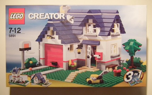 5891 lego casa - casa, dell'albero