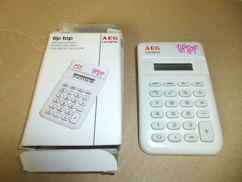 Calcolatrice aeg olympia - calcolatrice,