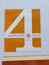 Citroen DS 19 - Break - AMI 6 - 2CV 1963 depliant italiano originale