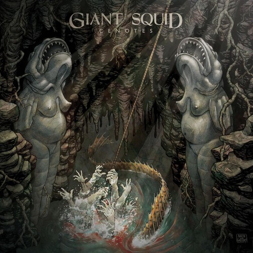 Giant squid cenotes - squid,