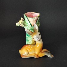 Cerbiatto con vasetto - Elsa Lagorio,  anni '50 (cod. 1812)