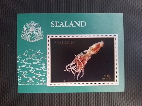 Sealand méduse neuf mnh - sealand,