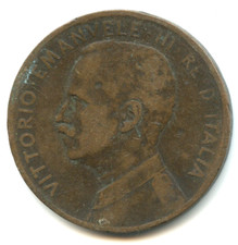 Italia 5 centesimi Vittorio