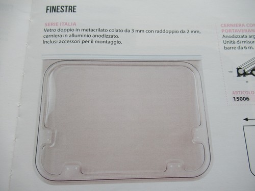 Finestra ricambio caravan - x,