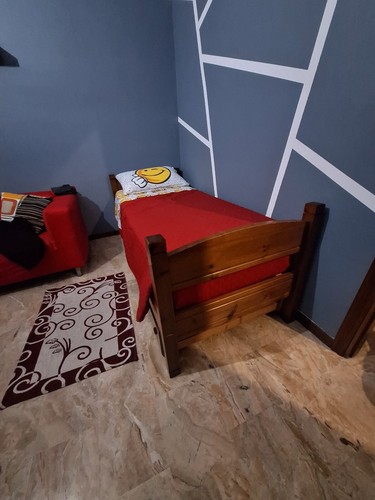 Letto singolo con cassetto - letto,