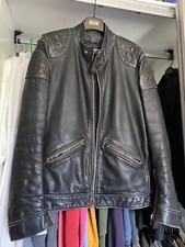 ULTRA RARE JACKET LEATHER DOLCE GABBANA BIKER S/S 2005 SFILATA VINTAGE ARCHIVE
