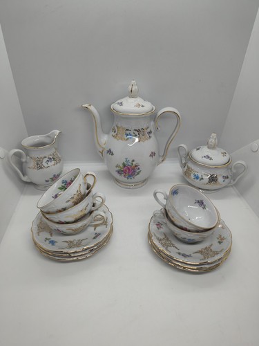 Servizio caffè tè vintage - servizio, da