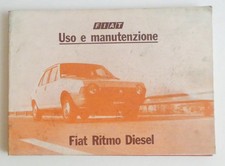 FIAT Ritmo diesel - Libretto