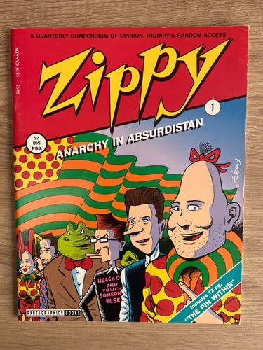 Zippy quarterly 1993 - zippy, #