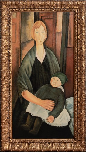 Grande ritratto antico - , di