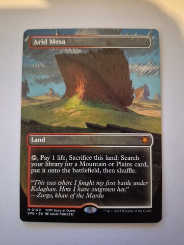 Arid mesa - (senza,