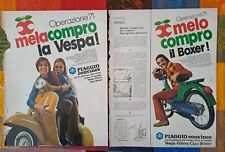PUBBLICITÀ CLIPPING ADVERSING MOTO VESPA PIAGGIO 1971 GILERA CIAO BOXER