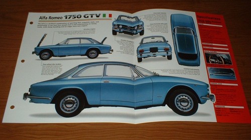 1970 alfa romeo 1750 - 1750, spec