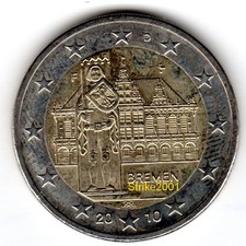 2 EURO COMMEMORATIVO GERMANIA 2010 FDC Brema