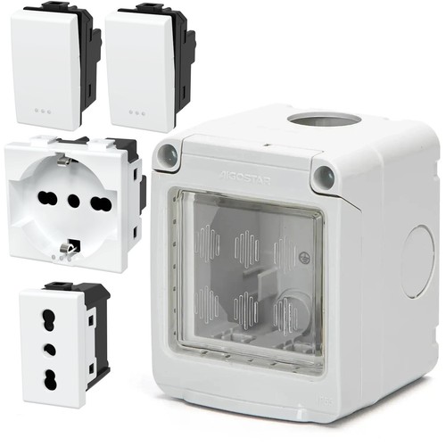 Placca stagna ip54 esterno - placca,