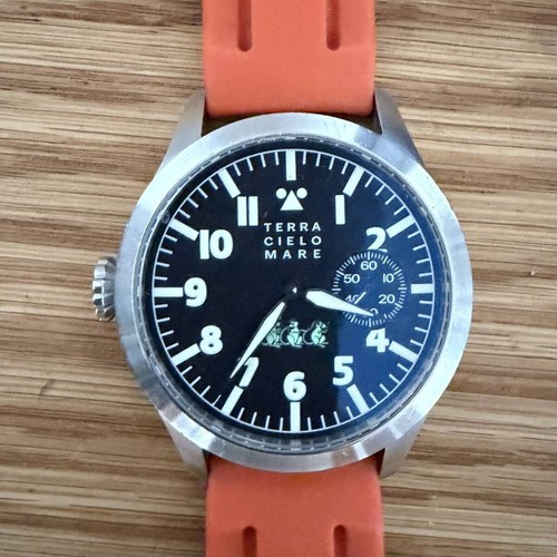 Orologio pilota uomo carica