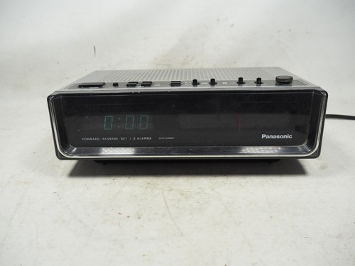 Panasonic digital alarm clock - alarm,