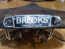 🚀Spedisci Ora🚀Brooks B72 Sella Sedile Bici Pelle Inghilterra 