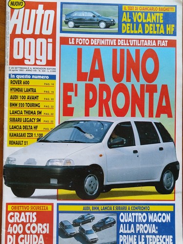 Rivista auto oggi - rivista,