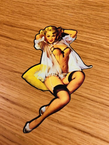 Adesivo pinup underwear girl - underwear,