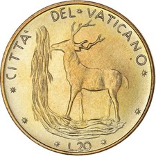 20 LIRE 1974 - CITTÀ DEL