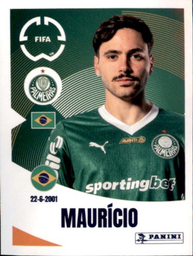 Adesivo panini fifa club world - adesivo,