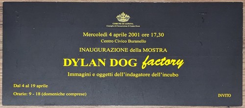 Dylan dog factory rarissimo - dog,