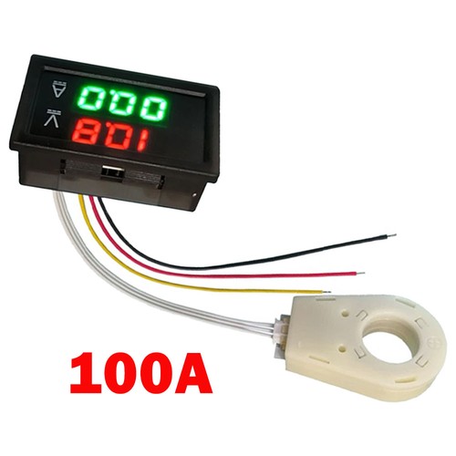 Voltmetro corrente hall 100a - hall,