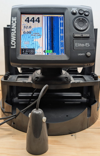 Lowrance elite fishfinder - elite-5,