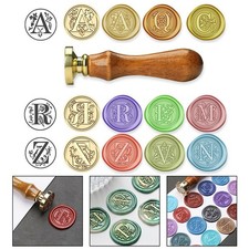 Timbro cera sigillo alfabeto