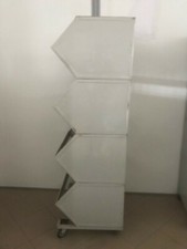 SCAFFALI INDUSTRIALI  GRIGLIATI CON RUOTE 