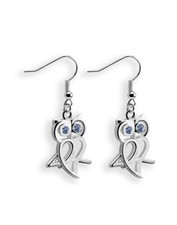 Orecchini Gufo Owl Pendenti