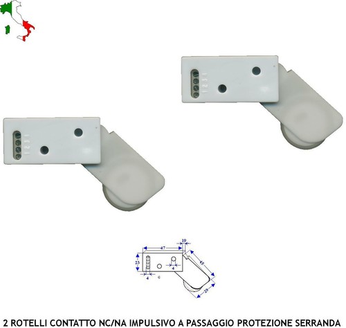 Rotelli bianco brevettati - bianco,