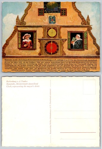 Cartolina rothenburg master - rothenburg,