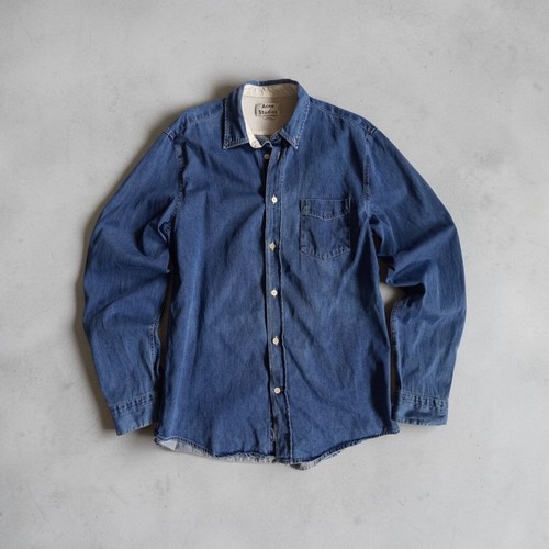 Camicia acne studios blu denim - studios,