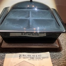 Ciotola servizio cibo vintage