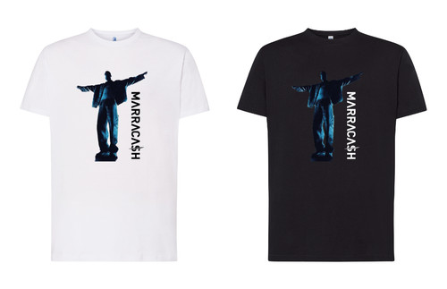 Shirt marracash foto logo - marracash,