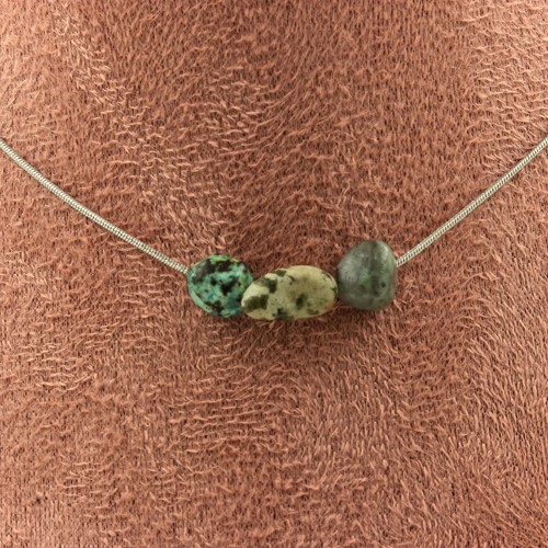 Collana perle turchesi - 3,