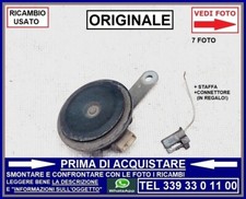 CLACSON + STAFFA ORIGINALE TOYOTA AYGO CITROEN C1 PEUGEOT 107 2005-2013