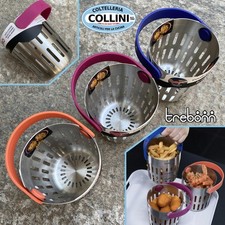 Trebonn - Cestello per cotture in acciaio Ideale per cuocere la pasta - 1 PEZZO