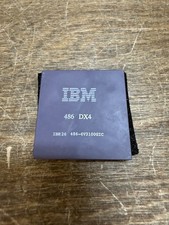 VINTAGE IBM 486 DX4 100 CPU